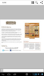 Mortimer Chocolate Recipe Book poster 1