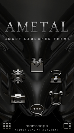 Smart Launcher Theme AMETAL