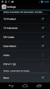 Barcode Scanner & QR - screenshot thumbnail