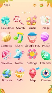 How to download Cute garden GO Launcher Theme v1.1 apk for android