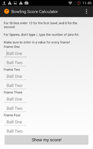 Bowling Calculator 100 Free