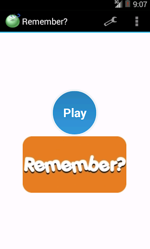 Remember - memory game
