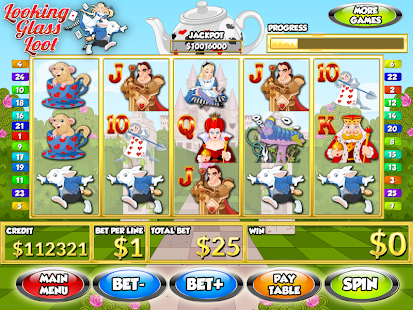 Alice Looking Glass Loot Slots Screenshots 16