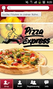 Pizza Express-Pizza bestellen Screenshots 0