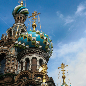 The Church of the Savior on Spilled Blood  by Elsie Nisonen - Buildings & Architecture Places of Worship