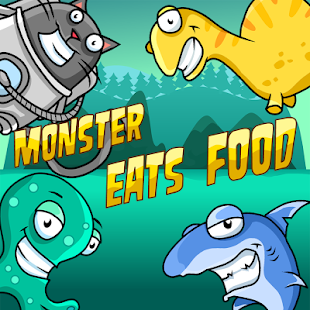 Monster Eats Food - 2 player