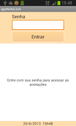 appNoteLock - Bloco de Notas