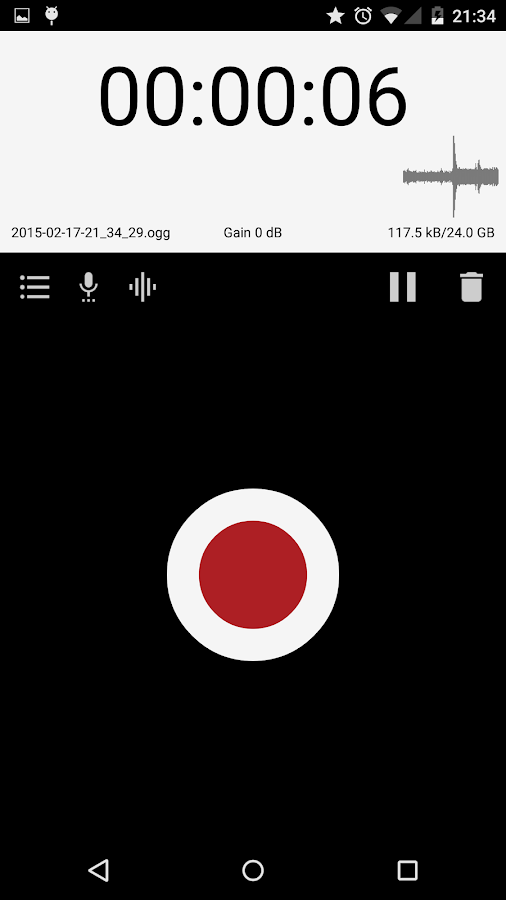 Sound & Voice Recorder - ASR - screenshot