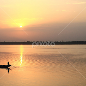 reflection  by Anit Adhikary - Landscapes Waterscapes