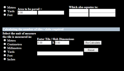 Tiling Calculator