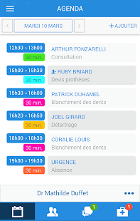 Android application MonDocteurPro screenshot