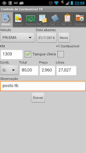 Lastest Controle de Combustível TB Pro APK