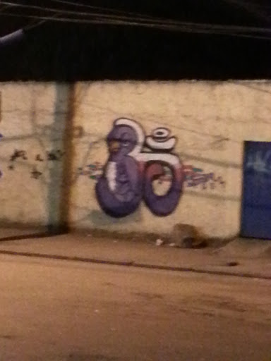 Street Art Pinguin