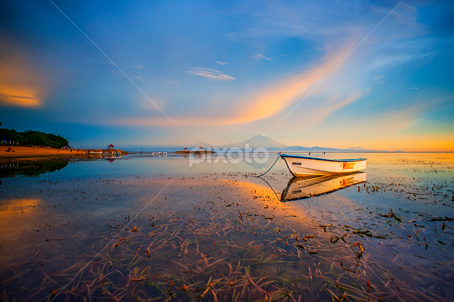 Waiting by Om Kas - Transportation Boats