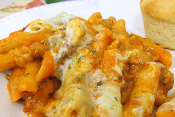 Creamy Baked Penne
