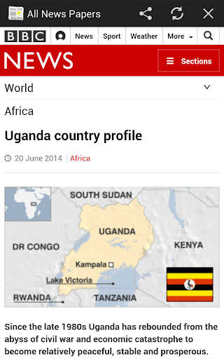 【免費新聞App】All Newspapaper Uganda-APP點子