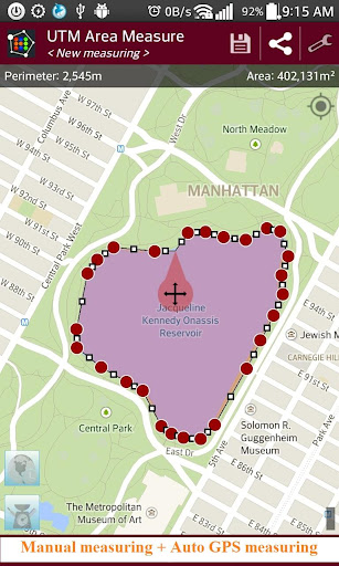 UTM Area Measure