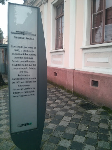Placa Ministério Público