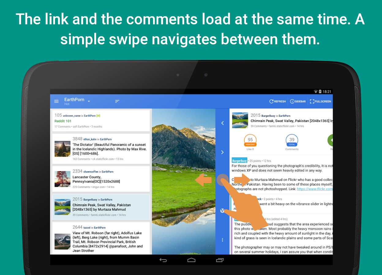 Reddit News Pro - screenshot