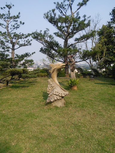 碧山廬 海豚雕塑