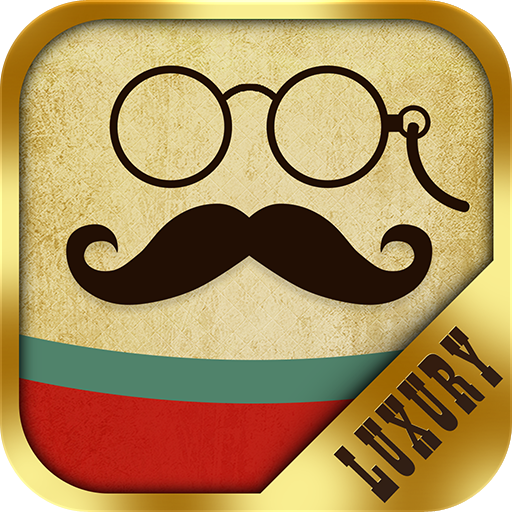 Mustache Bash Premium LOGO-APP點子