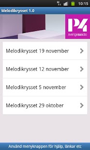 Melodikrysset i P4