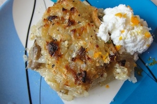 Orange Fennel Risotto Cakes