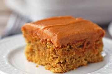 <span class="fn">Banana Cake with Peanut Butter Frosting