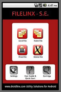 FileLinx 3G Print or Transfer