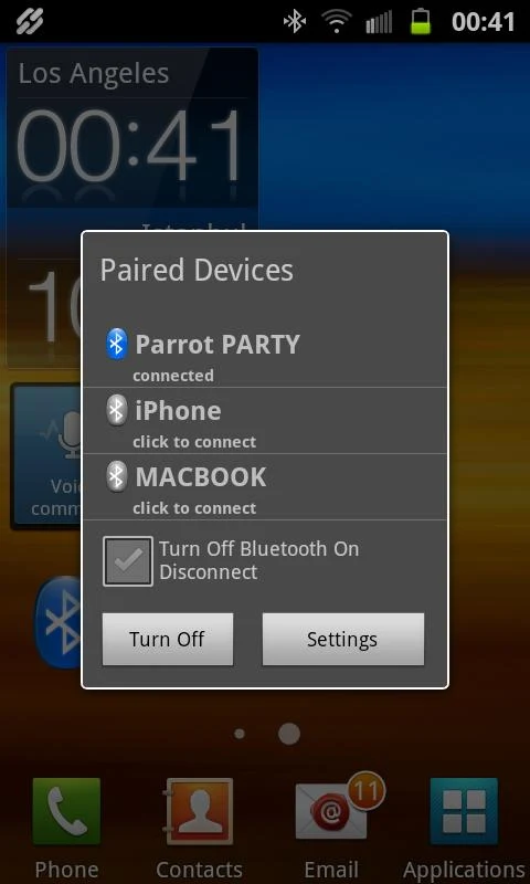 Smart Bluetooth Widget Pro - screenshot