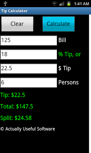 Tip Calculator