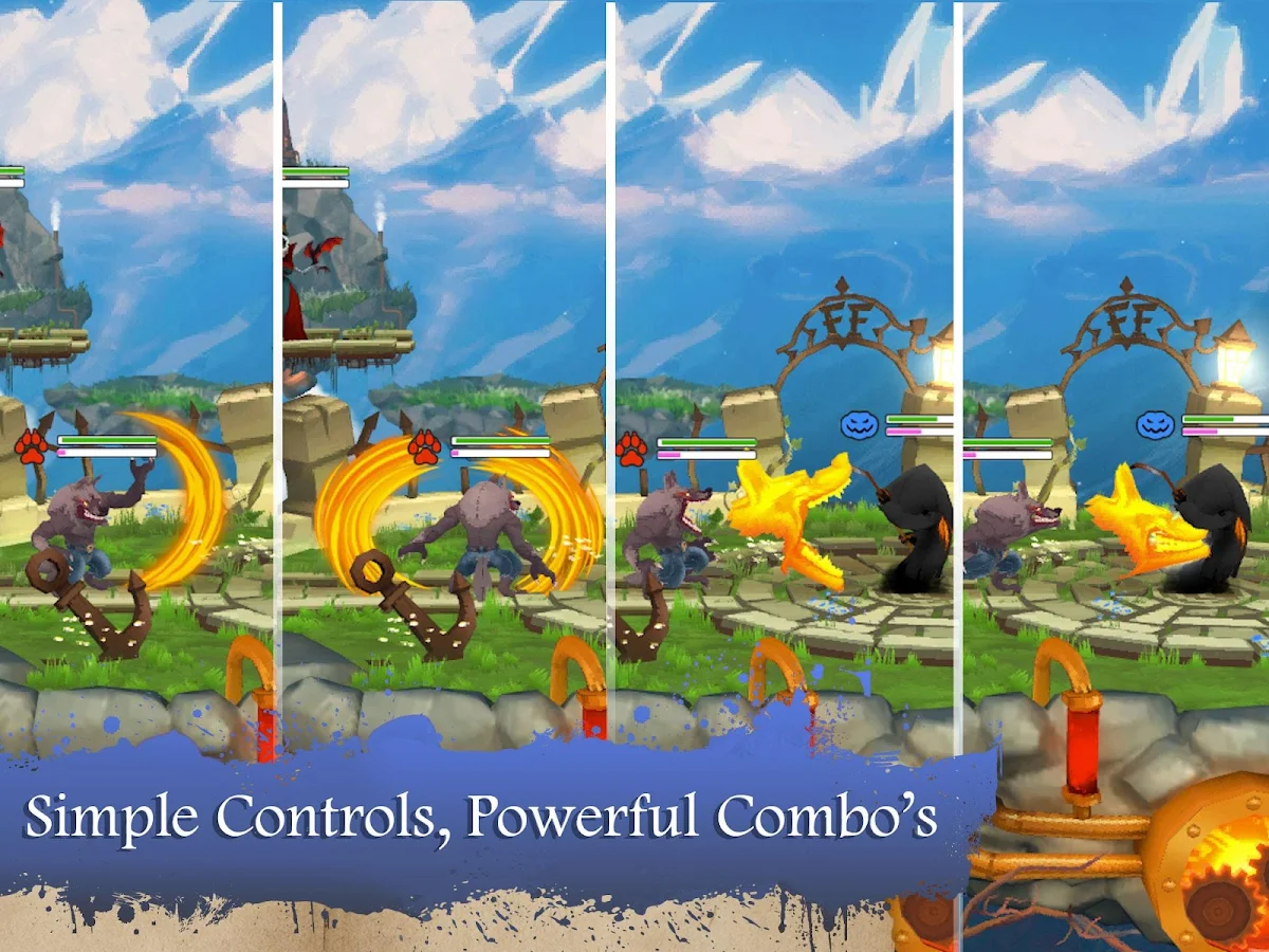  ANDROID   Fright Fight, MOSTRUOSE botte da orbi in multiplayer !!!!!