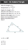 Mathematics Formula Reference APK Screenshot Thumbnail #3