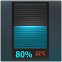 ICS Battery Widget