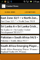 Cricket NEWS (+ Live Scores) APK ภาพหน้าจอ #3