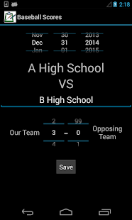 Lastest Baseball Scores APK