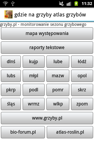 gdzie na grzyby atlas grzybów