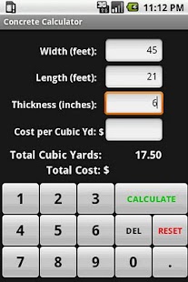 Concrete Calculator