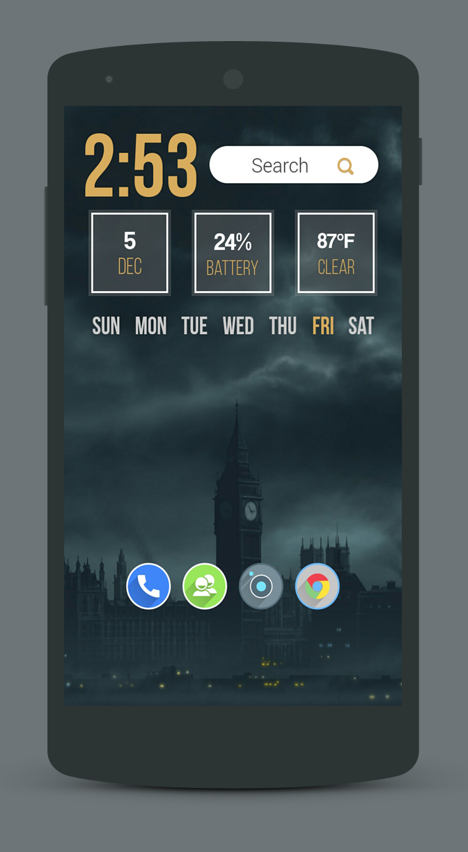 Prime For Zooper Widget Screen 1