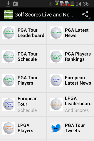 Golf News and Scores