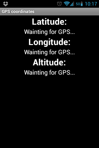 GPS coordinates