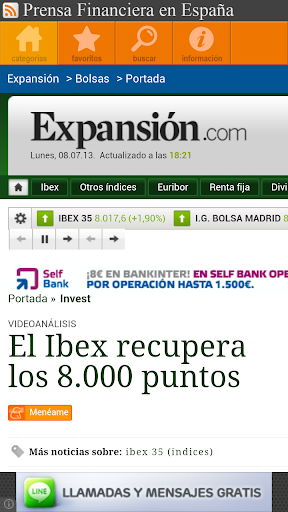 【免費新聞App】Prensa Financiera España-APP點子