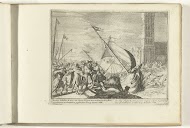 De vluchtende koning Jacobus II wordt in Faversham gearresteerd, 1689