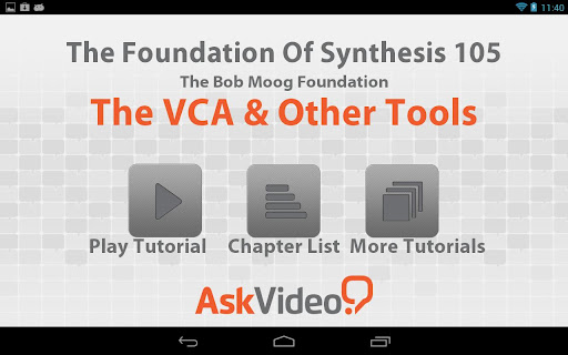 Moog - The VCA Other Tools