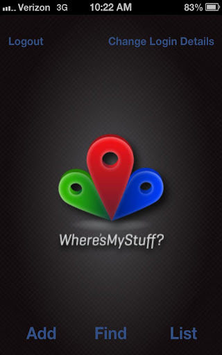 【免費工具App】Where's My Stuff?-APP點子