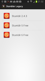 Stumbler Legacy Apps