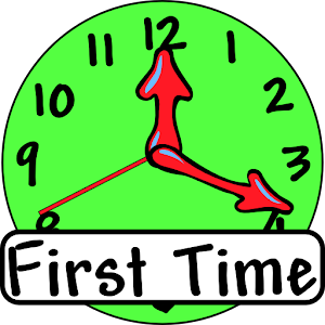 First Time (Clock for kids)