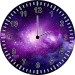 Galaxy Clock Widget Apk