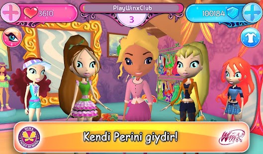  Winx Peri Okulu Sizleri  