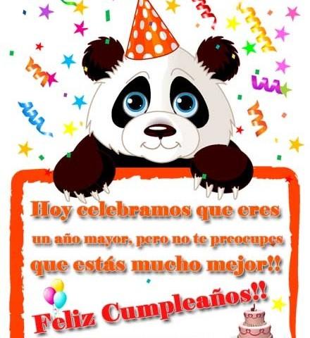 Felicitaciones de cumpleanos